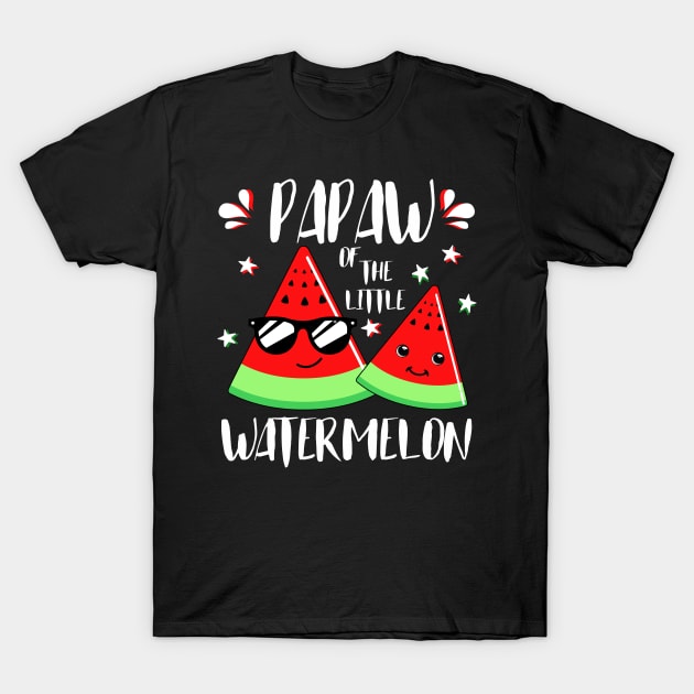 Papaw Of The Little Watermelon T-Shirt by JaroszkowskaAnnass